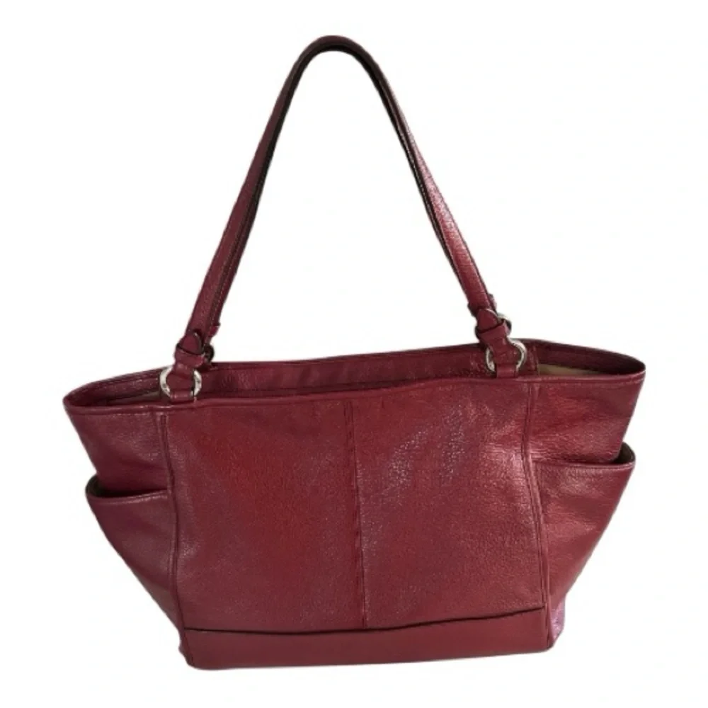 Coach Park Carrie Tote – Cranberry/Red - Picture 2 of 10
